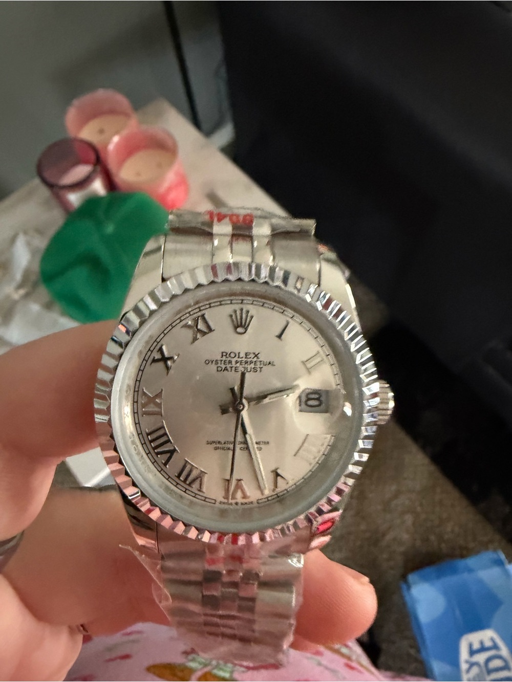 Women’s 36mm  Oyster Perpetual Datejust with Champagne Dial
